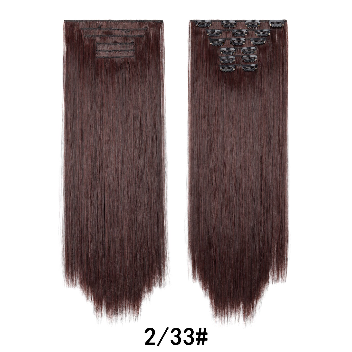 6-Piece Clip Hair Extension Set