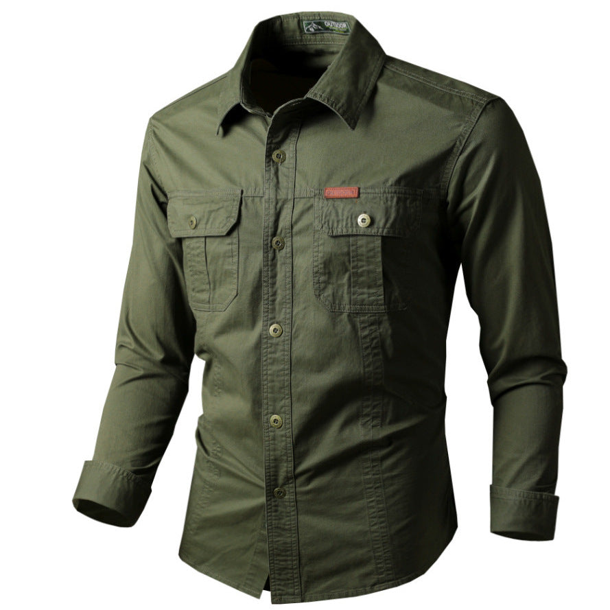 New Casual Loose Long-sleeved Work Shirt
