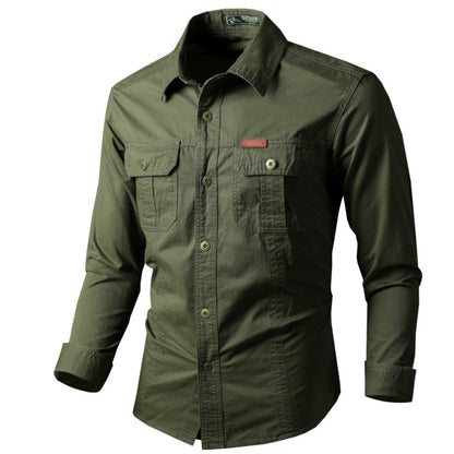 New Casual Loose Long-sleeved Work Shirt