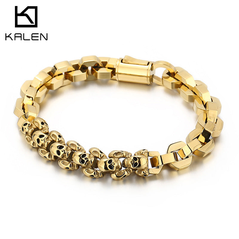 Electroplated Titanium Steel Bracelet
