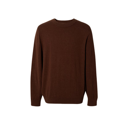 Men's Crew Neck Knit Sweater Long Sleeve