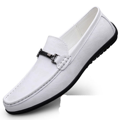 Men's Cowhide Leather Casual Shoes