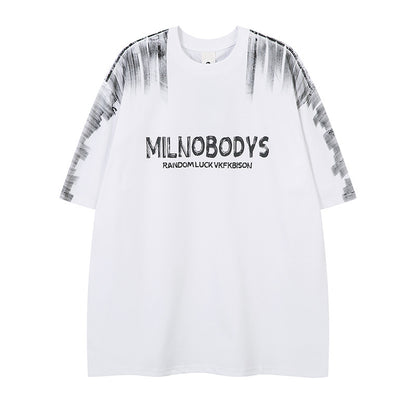 Short Sleeve T-Shirt Men's Summer Loose Couple Student