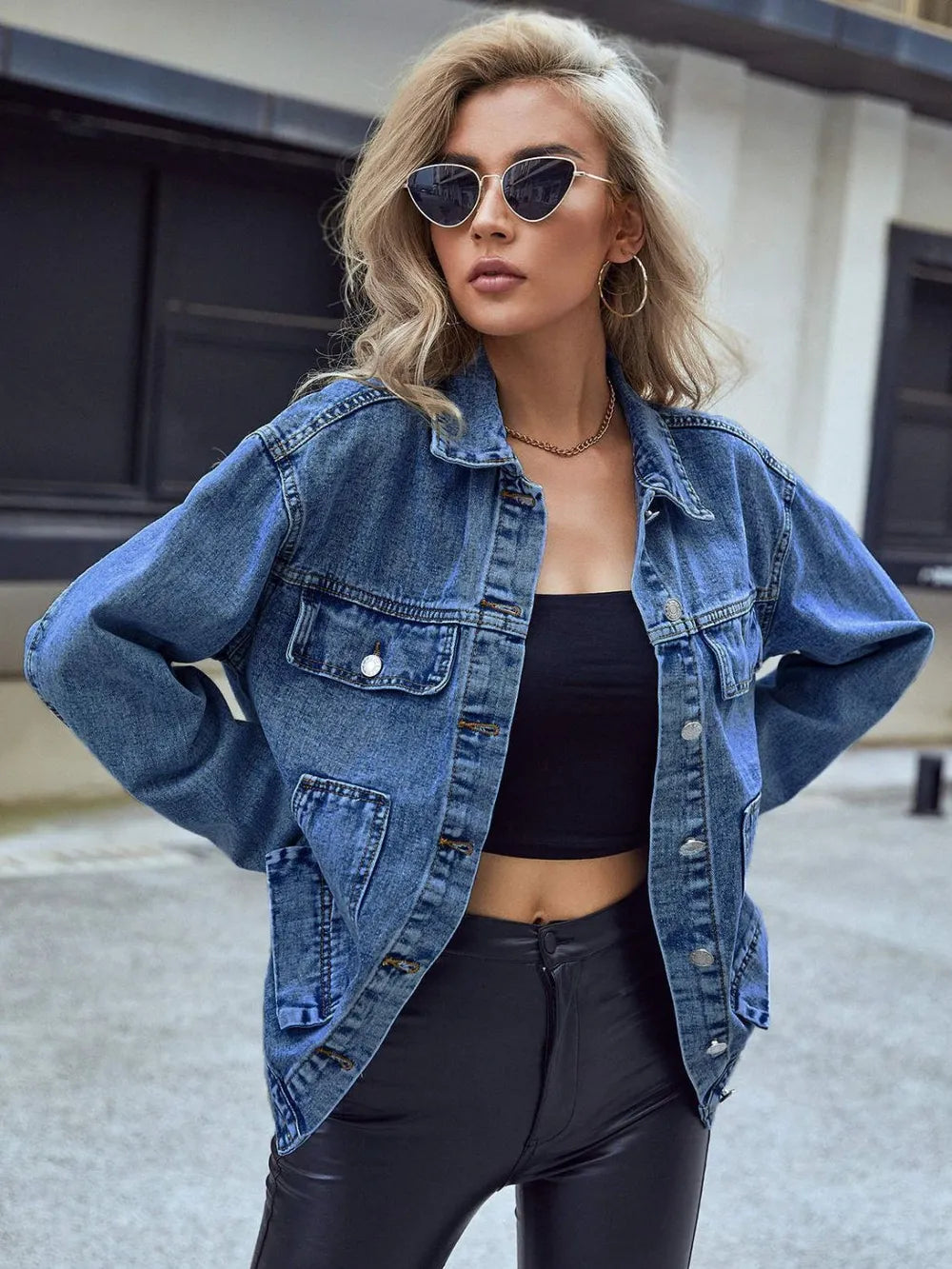 Autumn and Winter Trendy Loose and Versatile Fashion Jacket