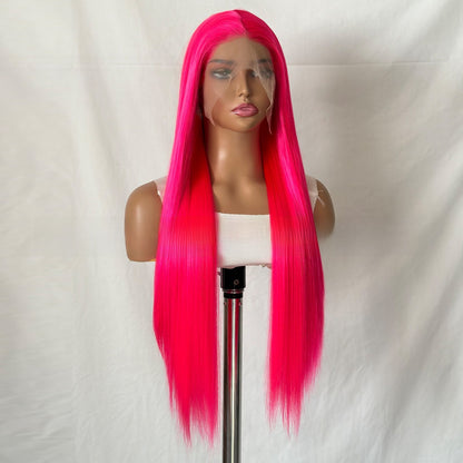 Women Long Straight Synthetic Wig
