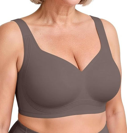 Wireless Seamless Support Bra for Women