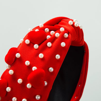 Parel Valentijnsdag Hoofdband