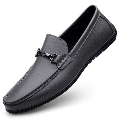 Men's Cowhide Leather Casual Shoes