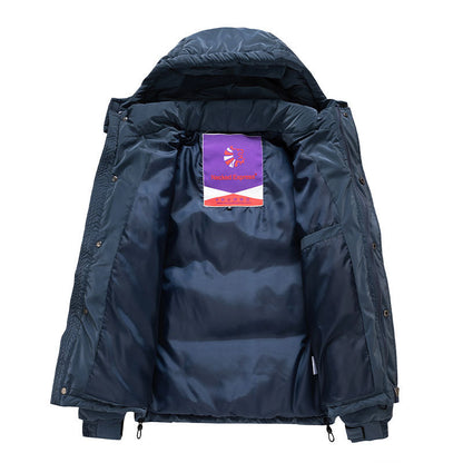 Tide Brand katoenen gevoerde jas met capuchon