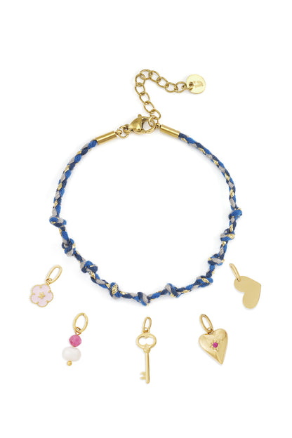 Katoenen kettingarmbanden gemengde kleur Dagelijks Dagelijks