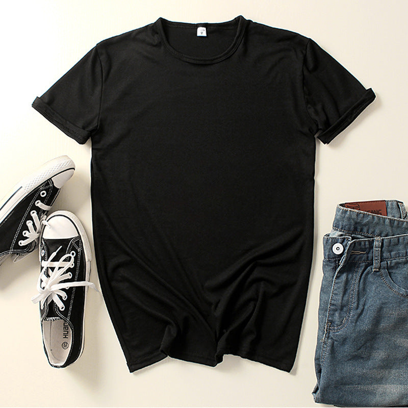 Loose Fit Round Neck Short Sleeve T-Shirt