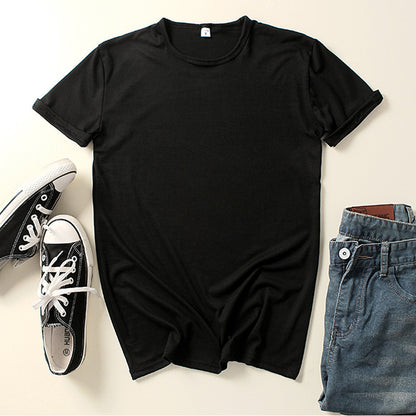 Loose Fit Round Neck Short Sleeve T-Shirt