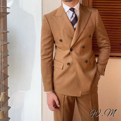Classic Men's Suit with Trousers
