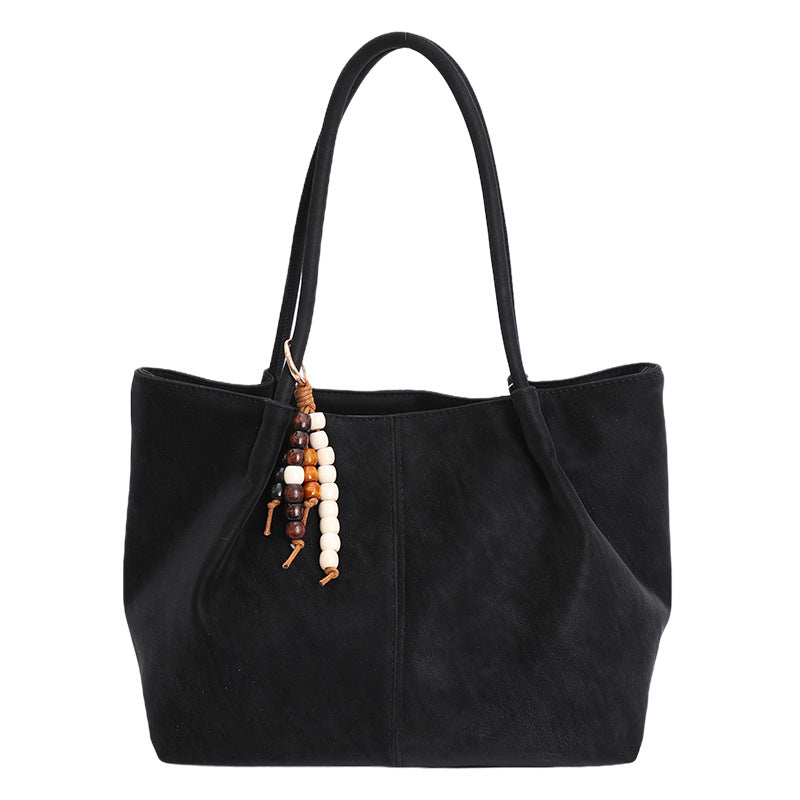 Retro Leopard Print Shoulder Bag