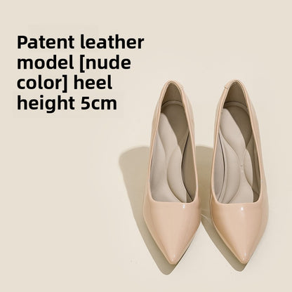 Women's Sheepskin Stiletto High Heels