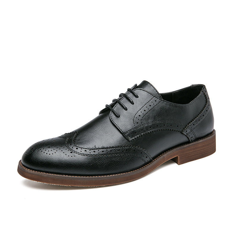 Klassieke leren veterschoenen voor heren