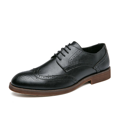 Klassieke leren veterschoenen voor heren