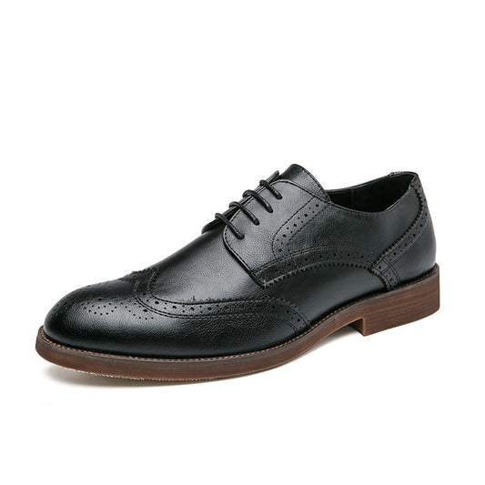 Klassieke leren veterschoenen voor heren