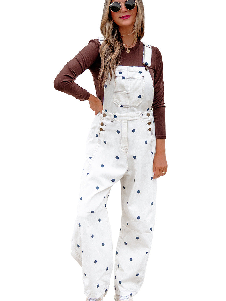 Polka Dot High Waist Bodysuit