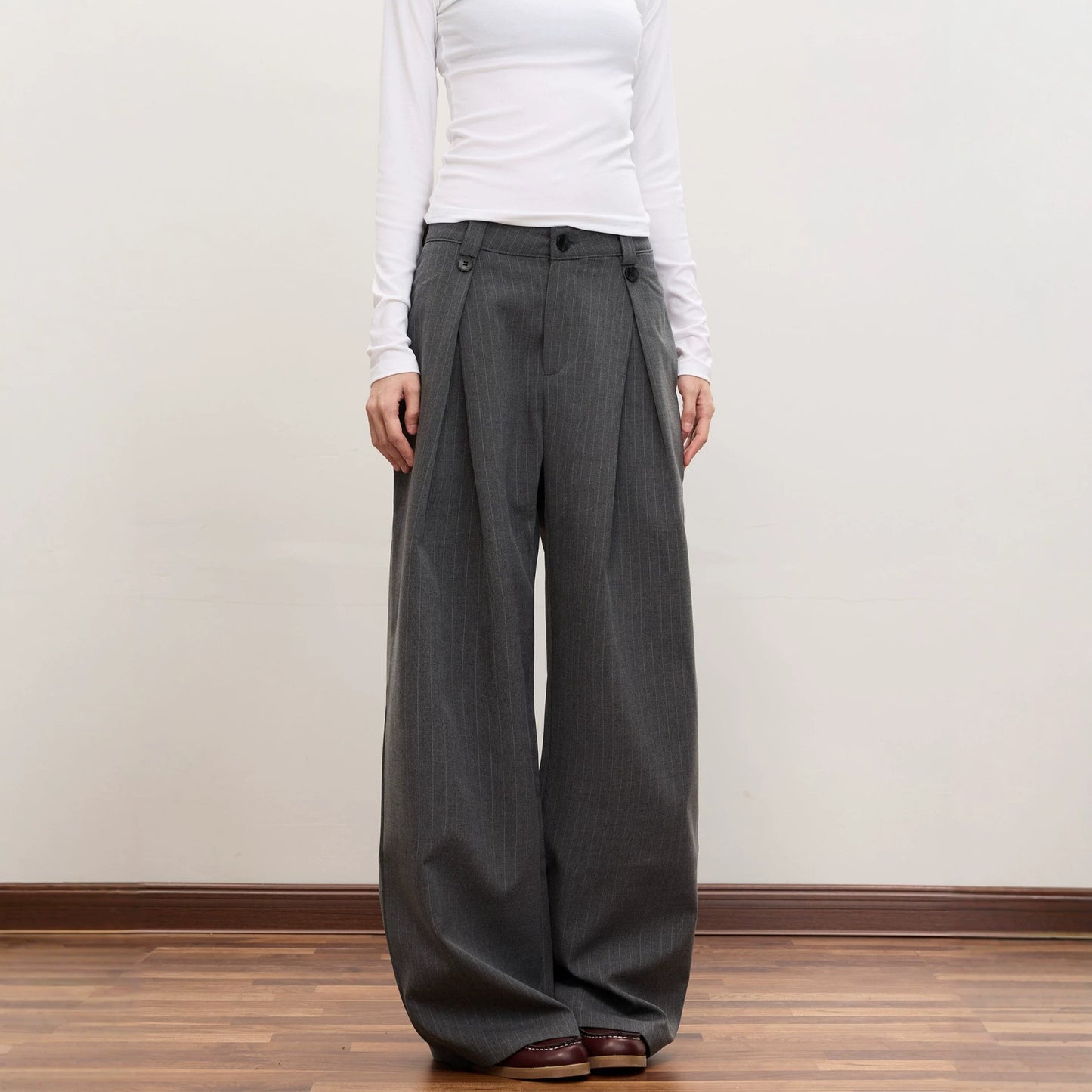 Casual Trousers Unisex Trendy Loose Versatile Wide Leg Pants