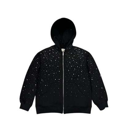 Rhinestone Embellished Denim Jeans with Matching Belt