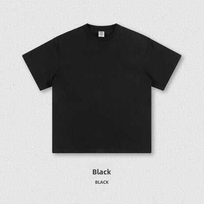 American-Style Small-Neck Short-Sleeve T-Shirt for Men
