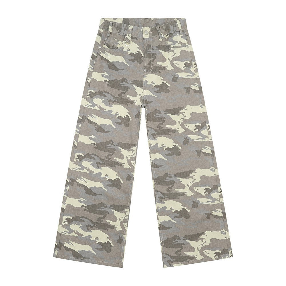 Retro jeans met wijde pijpen voor heren