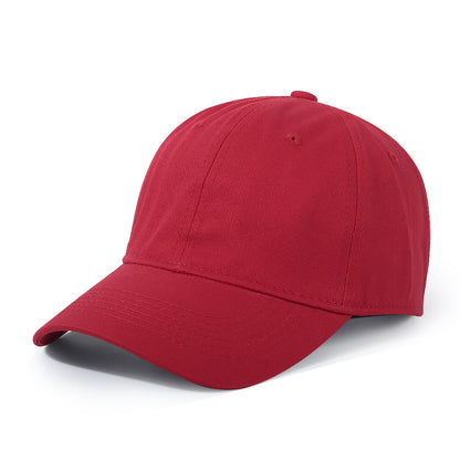 Pure Cotton Soft-Top Baseball Cap