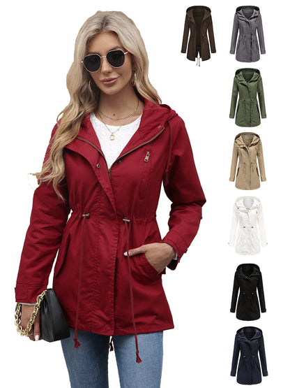 Womens Cotton Hooded Coat