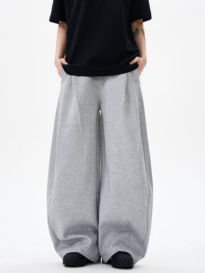 Women's High Waist Drawstring Wide Leg Streetwear Casual Pants