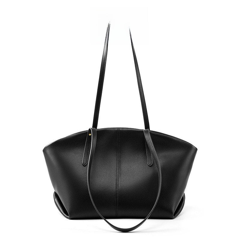 Women's Genuine Leather Large Capacity Tote Bag Shoulder Handbag