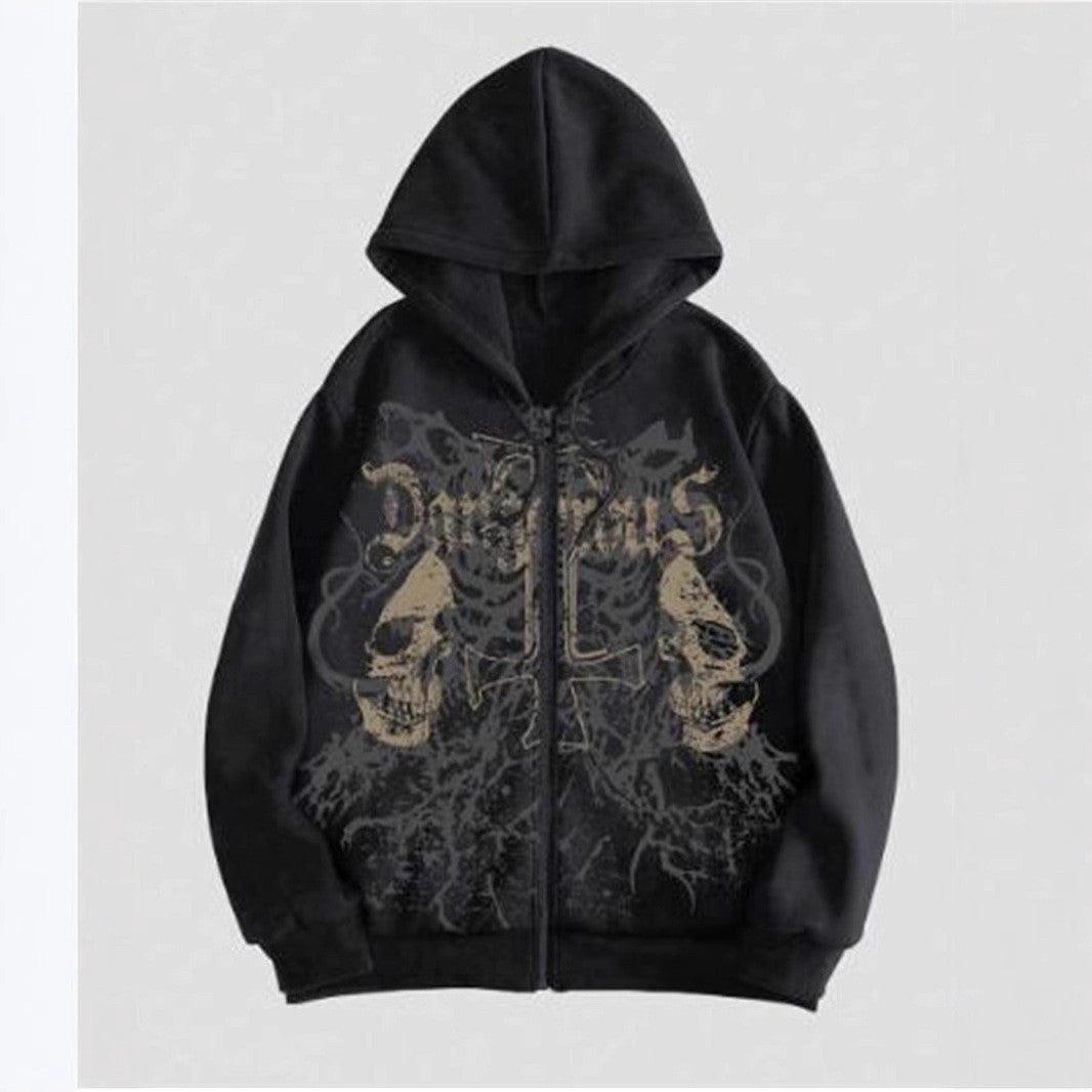 Trendy Hoodie with Unique Print