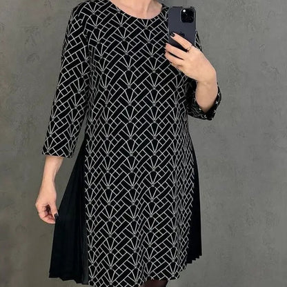 Europese en Amerikaanse digitale printjurk