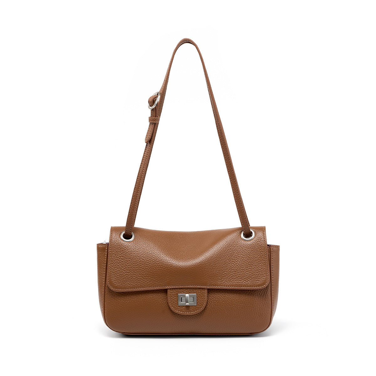 Top Grain Cowhide Leather Messenger Crossbody Shoulder Bag