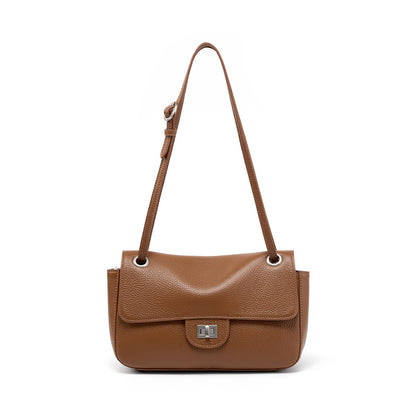 Top Grain Cowhide Leather Messenger Crossbody Shoulder Bag