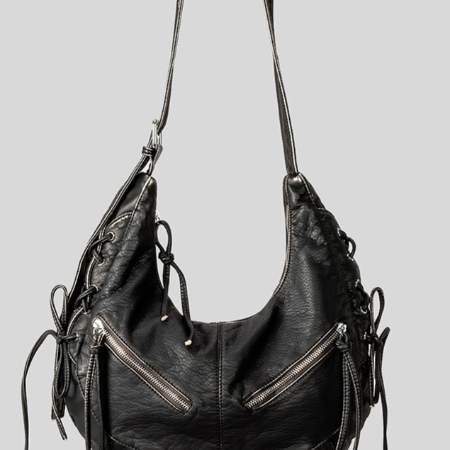 Punk Style Adjustable Crossbody Bag
