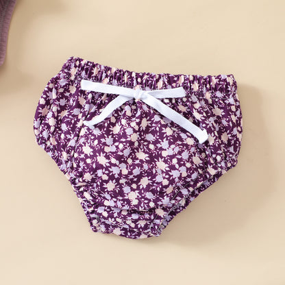 Romper Met Lange Mouwen Ruches Hoofdband En Broekje Voor Baby Meisjes