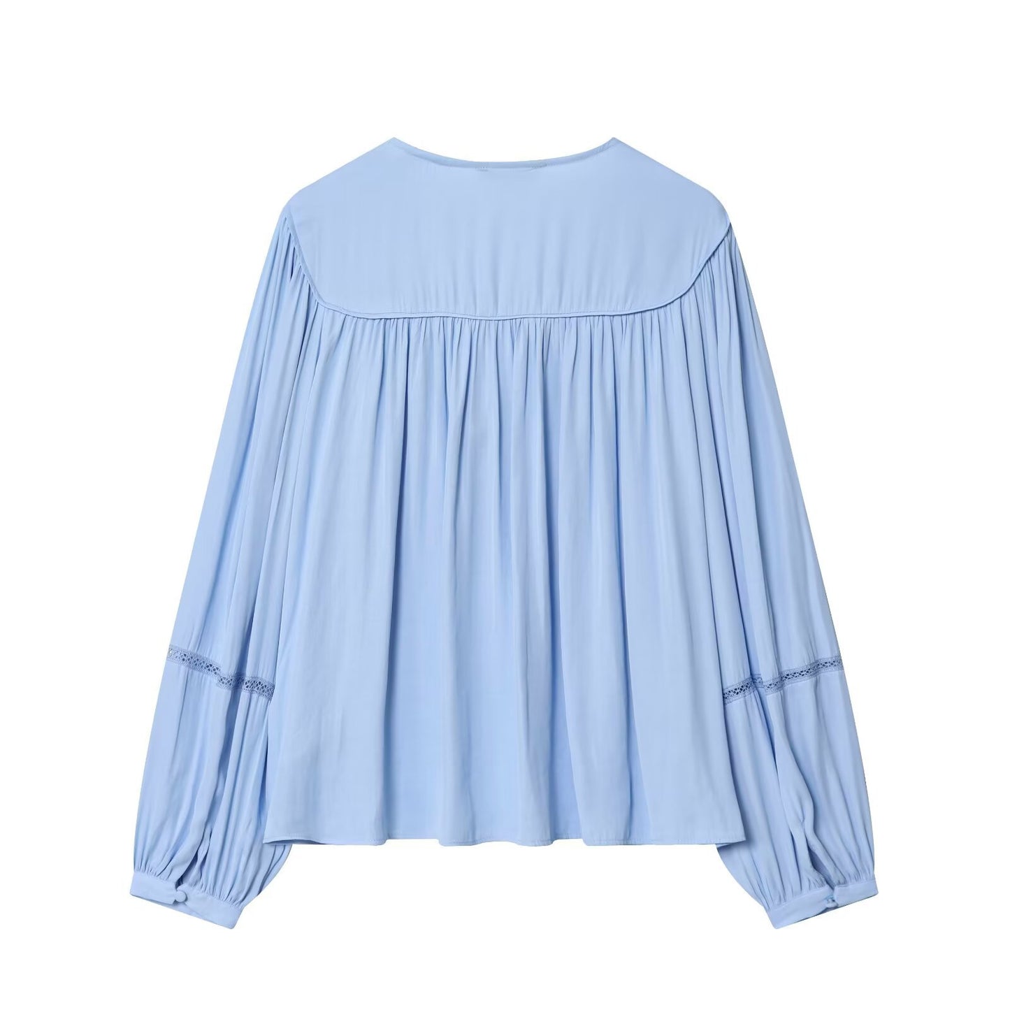 Vertical lace hanging shirt for women's clothing