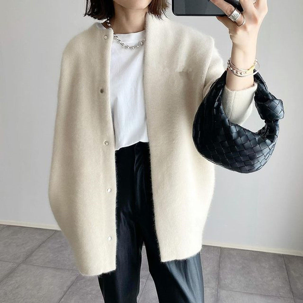 Womens Soft Knit Cardigan Jacket