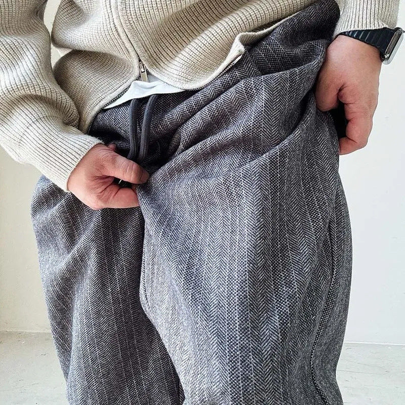 Casual Wide-Leg Trousers