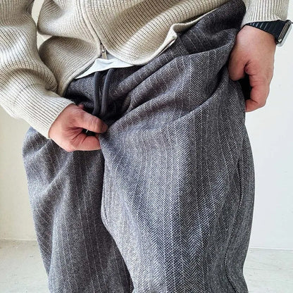 Casual Wide-Leg Trousers