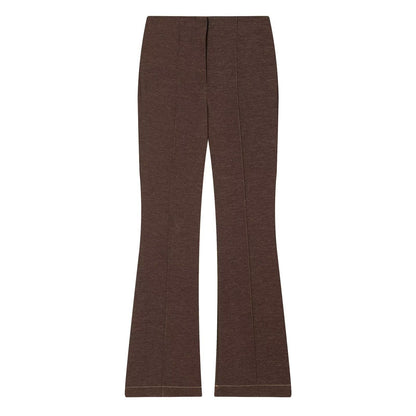 Retro slimming versatile casual flared pants