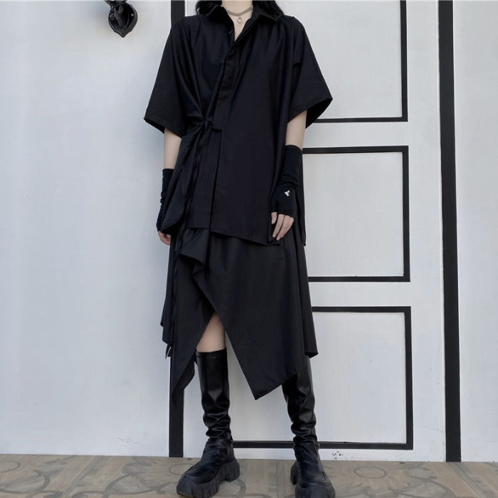 Summer new versatile short sleeved shirt t-shirt