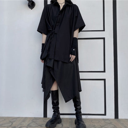Summer new versatile short sleeved shirt t-shirt