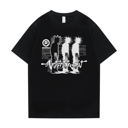 Short sleeved black top