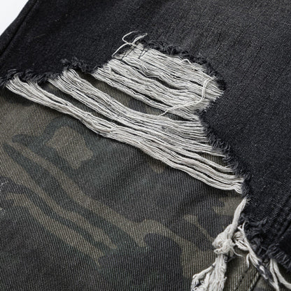 Fake two pairs of jeans