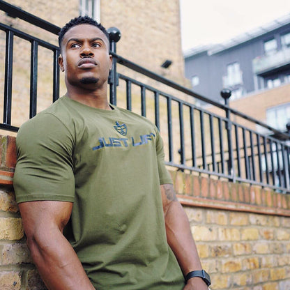 Premium Cotton ModalMen's Sport Casual Summer Short Sleeve Slim Fit Stretch Moisture-Wicking Breathable Fitness T-Shirt Cotton