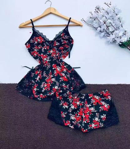 Fashionable Women's Sleepwear SetStyle Lingerie Sexy Nightwear for Women