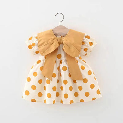Girls Floral Summer Dress with Hat