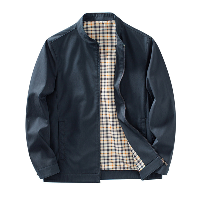 Mens Cotton Business Casual Jacket